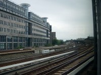 Langs jernbanen i Berlin