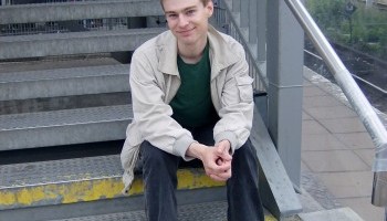 Happy-staircase-smile i Berlin (Juni 2009)