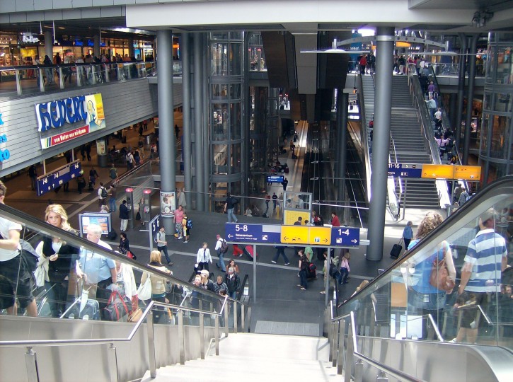 Uoverskuelig? Berlins hovedbanegård...