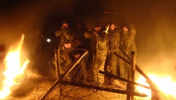 Natøvelse med brand