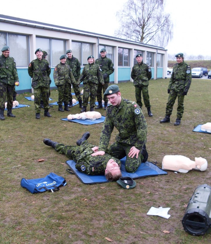 Fællesøvelse i hjerte-lunge-redning
