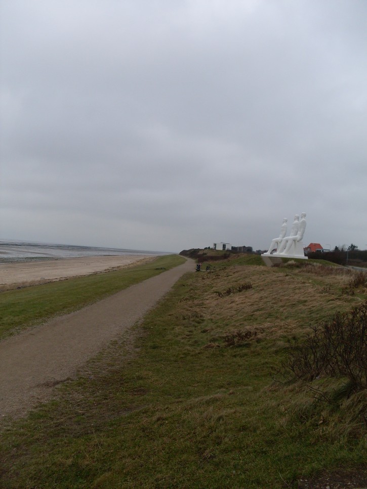 Stranden ved de 4 hvide mænd