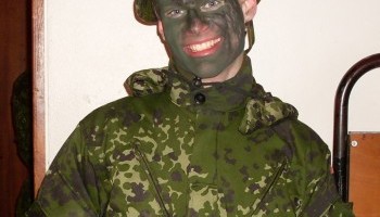 Mig halv-sløret efter feltdag (Februar 2009)